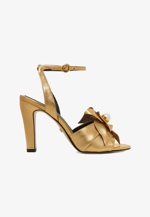 Gino Rossi, Sandalias de tacón - gold-coloured