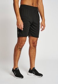 Hummel - TE FLEX  - Pantaloncini sportivi - black Immagine in miniatura 1