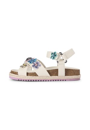Kurt Geiger London, MINI KENSINGTON ESPADRILLE - Sandals - bone comb