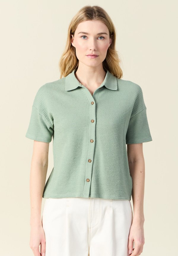 UMWELTFREUNDLICHES - Hemdbluse - vert kaki