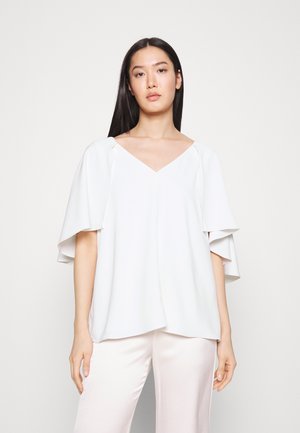 Halston MARAH TOP IN FLUID  - Blouse - chalk