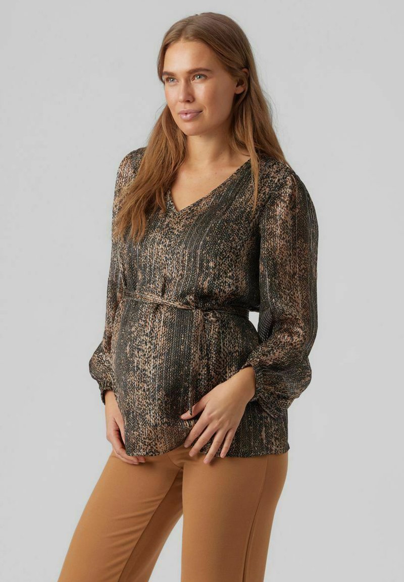 VERO MODA dam jacka VMCHELSEAFIA - Silver Mink CUB COLLAR