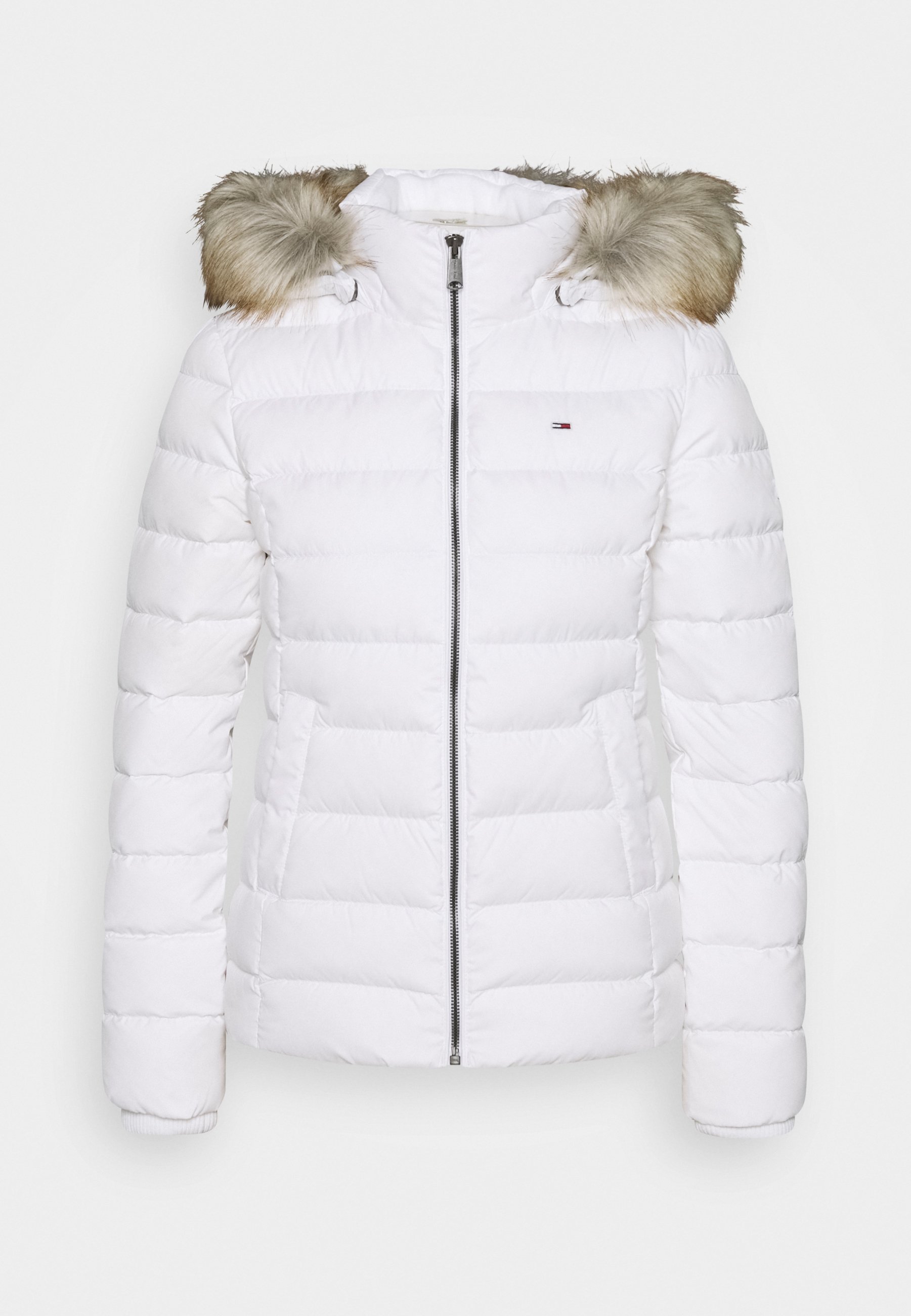 tommy jeans white coat