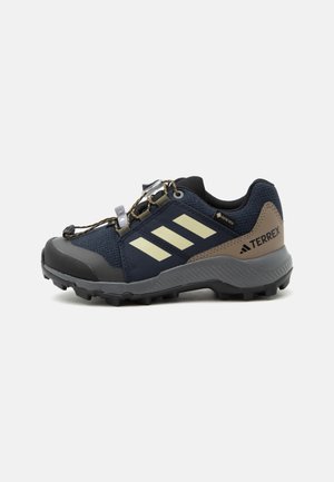 adidas Terrex, GTX UNISEX - Zapatillas de senderismo - legend ink/dual yellow/olive strata