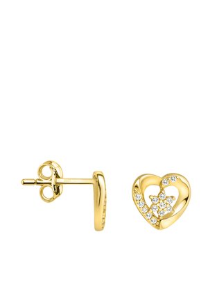 HEART - Øreringe - gold coloured