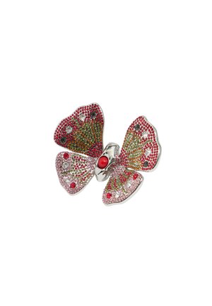 MARIPOSA CRISTALES  - Bague - plata color