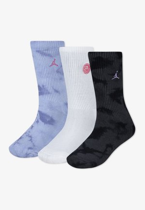 Jordan 3 PACK - Chaussettes - light blue/white/black