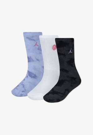 Jordan 3 PACK - Strømper - light blue/white/black