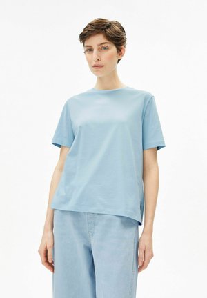 LUALAA - T-shirt basic - blue glow