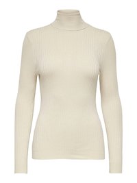 ONLKAROL ROLL NECK - Pullover - pumice stone