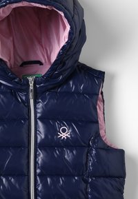 United Colors of Benetton WAISTCOAT - Väst - dark blue