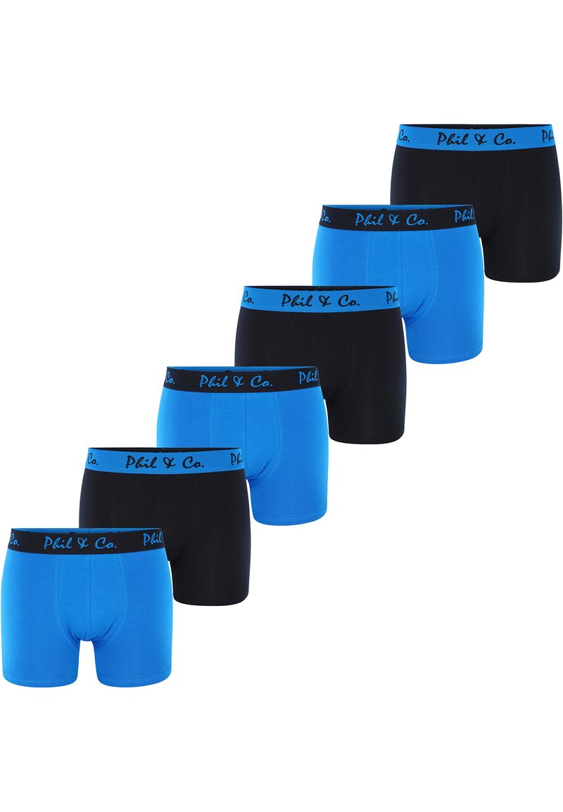Phil & Co. Berlin 6-PACK  - Boxer brief - schwarz blau