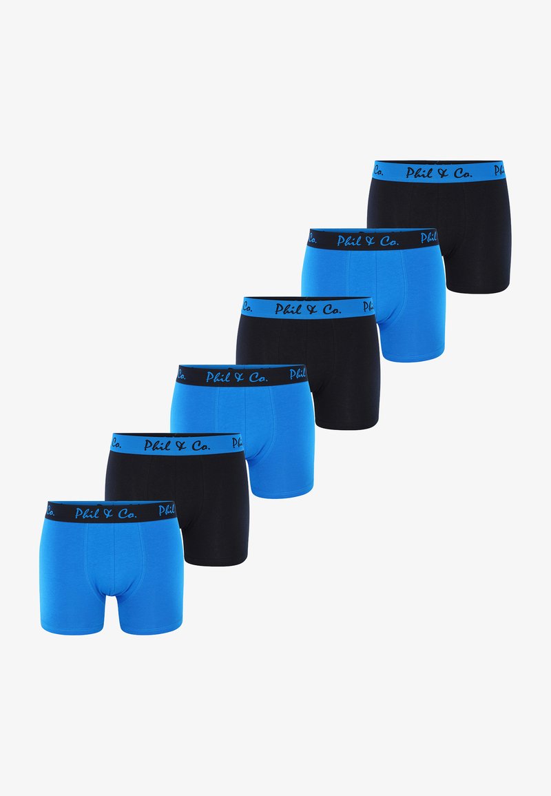 Phil & Co. Berlin 6-PACK - Boxer brief - schwarz blau