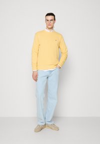 GANT SHIELD C NECK - Sweatshirt - dusty yellow