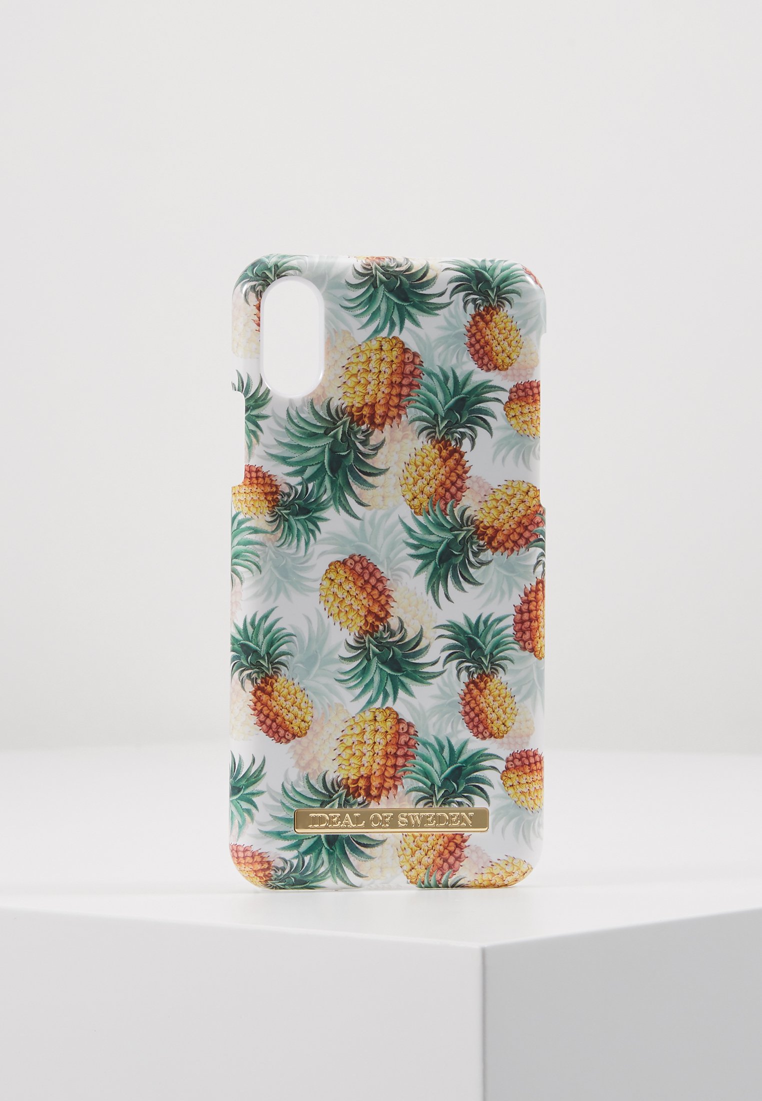 iDeal of Sweden FASHION CASE IPHONE X/XS - Phone case - pineapple  bonanza/white - Zalando.co.uk