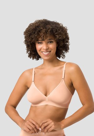 BeeDees, SOFT-FUN - Triangle bra - pale peach