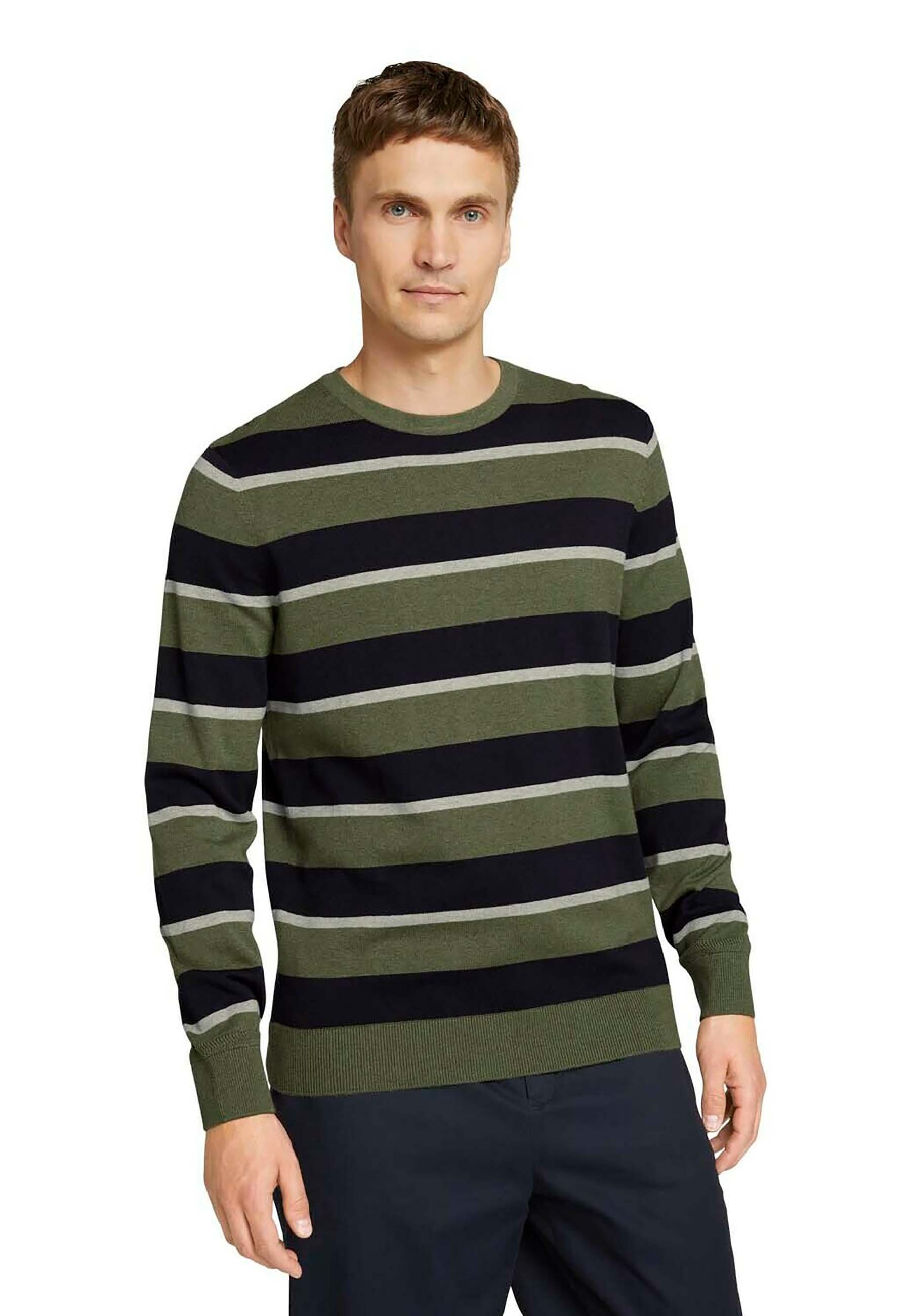 grey navy sweatshirt