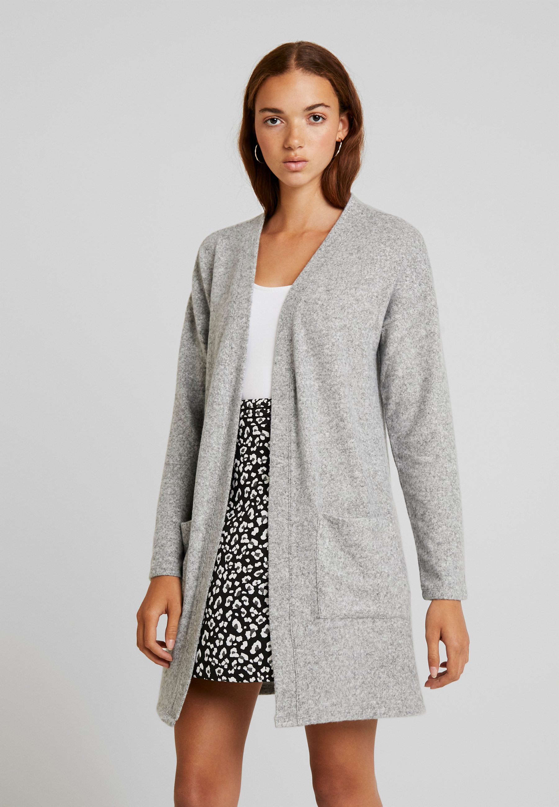 vero moda grey cardigan