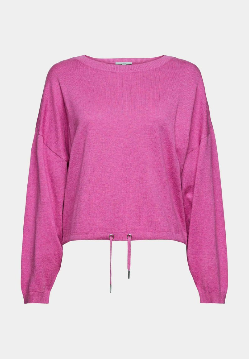 Damen Strickjacken | Esprit Strickpullover pink fuchsia/pink meliert - YE76973 Damen Strickjacken | Esprit Strickpullover pink fuchsia/pink meliert - YE76973