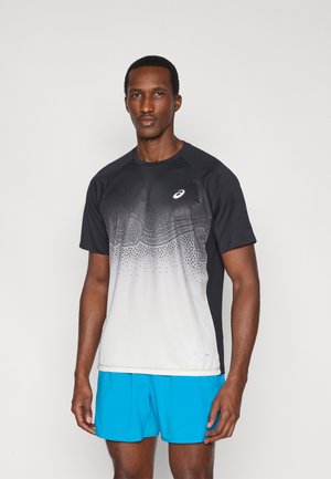 ROAD IBUKI TOP - Tekninen t-paita - performance black/cream