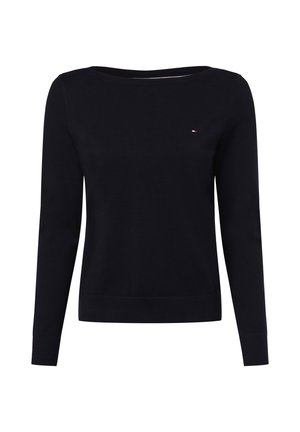 Tommy Hilfiger STITCH BOAT - Strickpullover - desert sky