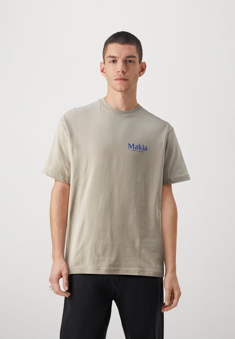 Makia - NESTOR UNISEX - Print T-shirt - sand, Enlarge