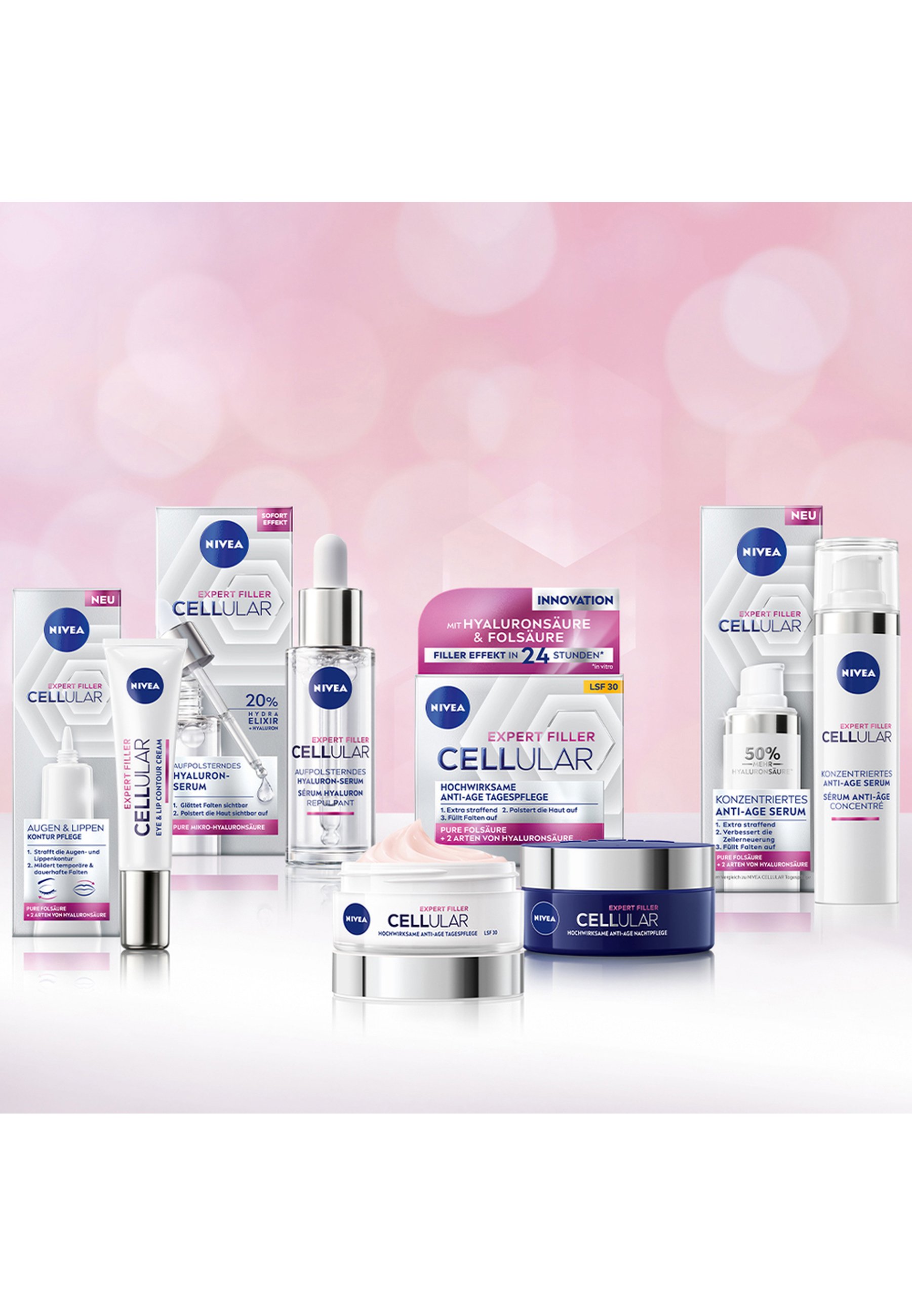 NIVEA Cellular Anti-Age Augenpflege 15 Ml – Reduziert Fältchen & Spendet Intensive Feuchtigkeit