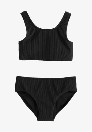 Next, REGULAR FIT - TEXTURED SET - Bikini - black
