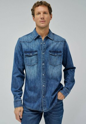REGULAR - Camisa - blau