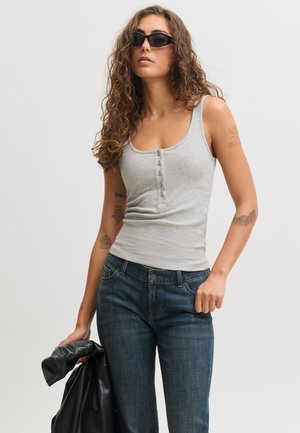 JJXX, TOP JXTAMMIE TOP - Débardeur - light grey melange