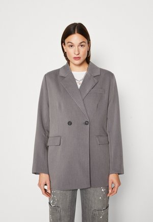 ONLTILLY - Short coat - medium grey melange