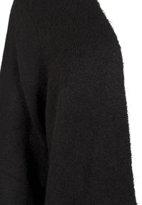 Zizzi LANGE MIT TASCHEN - Adīta jaka - black