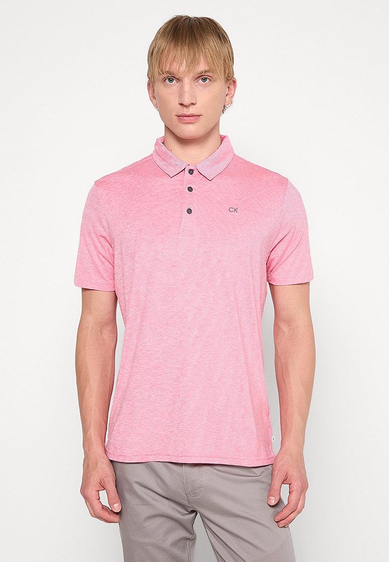 Calvin Klein Golf Poloshirt donkerroze