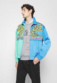 Versace Jeans Couture MELANGE FLEECE - Camisola - grey