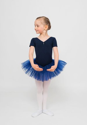 Tanzmuster BALLETT TUTU NELE KURZARM - Tanztrikot - marineblau