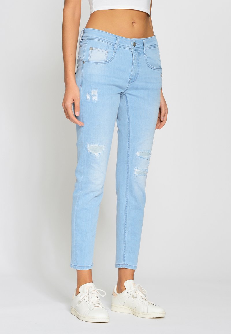 Gang 94AMELIE CROPPED Slim fit jeans destroyed denim Zalando.de