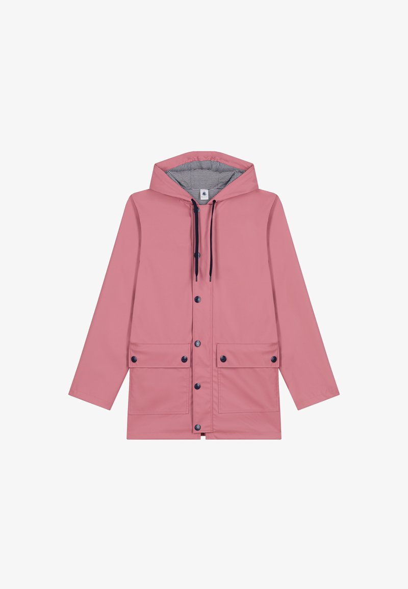 Petit Bateau Vestes imperméable Ciré Cabotin femme bleu | France Petit Bateau Vestes imperméable Ciré Cabotin femme bleu | France