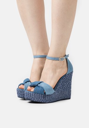 Gaimo, Sandales à talons hauts - light-blue denim