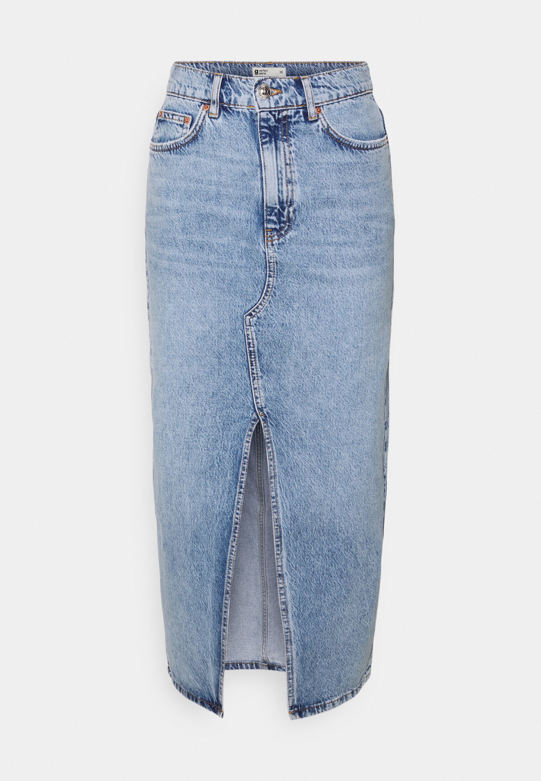 blue denim skirt tall
