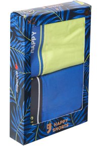 Happy Shorts 2PACK SOLIDS - Bokserit - neon yellow