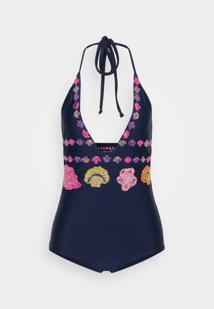 NEW YORK STRAPPY SWIMSUIT - Costume da bagno - navy