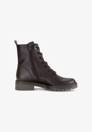 Gabor, GABOR SCHNÜRSTIEFELETTE - Lace-up ankle boots - moro