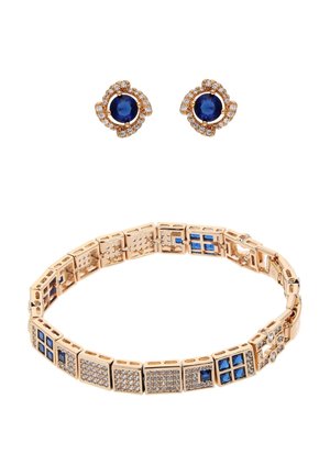 SET - Øreringe - rose gold-coloured navy