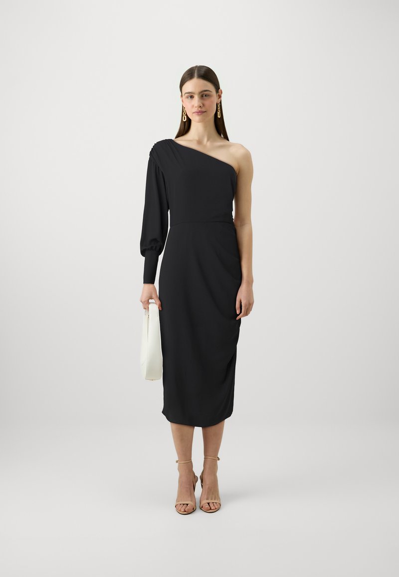 LIU JO ABITO MONOSPALLA Koktejlové šaty šaty na párty nero