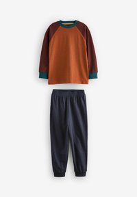 Next SET - REGULAR FIT 3 PACK - Yöasusetti - rust navy