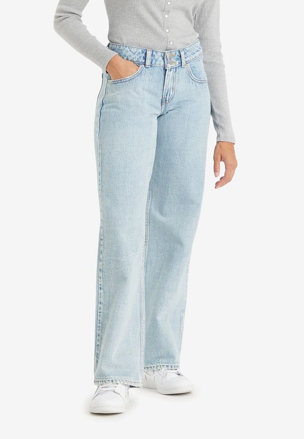 SUPERLOW LOOSE - Straight leg jeans - not in the mood stone