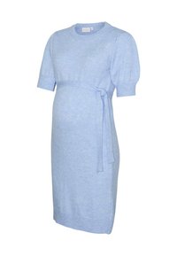 CARMEN - Φόρεμα-πουλόβερ - brunnera blue detail:melange