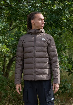 ACONCAGUA HOODIE - Piumino - smokey brown