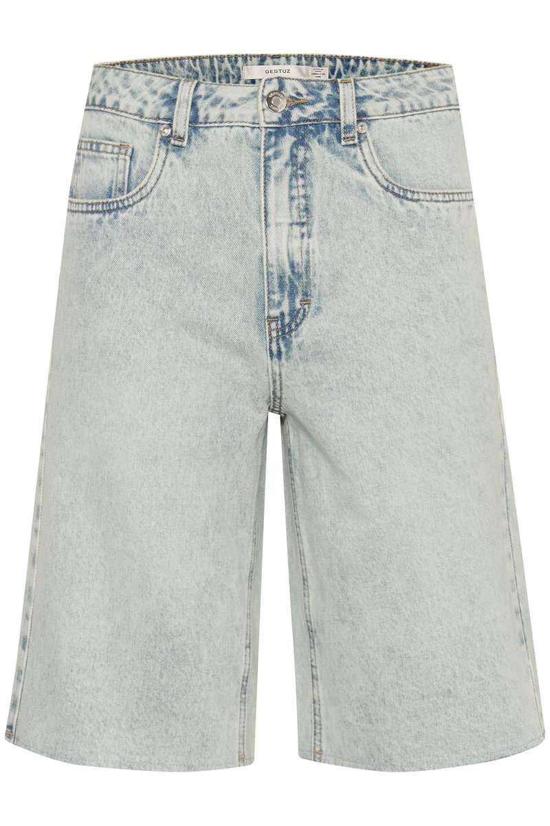 Gestuz Jeansshort lichtblauw denim