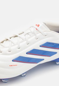 adidas Performance COPA PURE 2.0 ELITE FIRM GROUND - Scarpe da calcio per terreni duri - footwear white/lucid blue/solar red